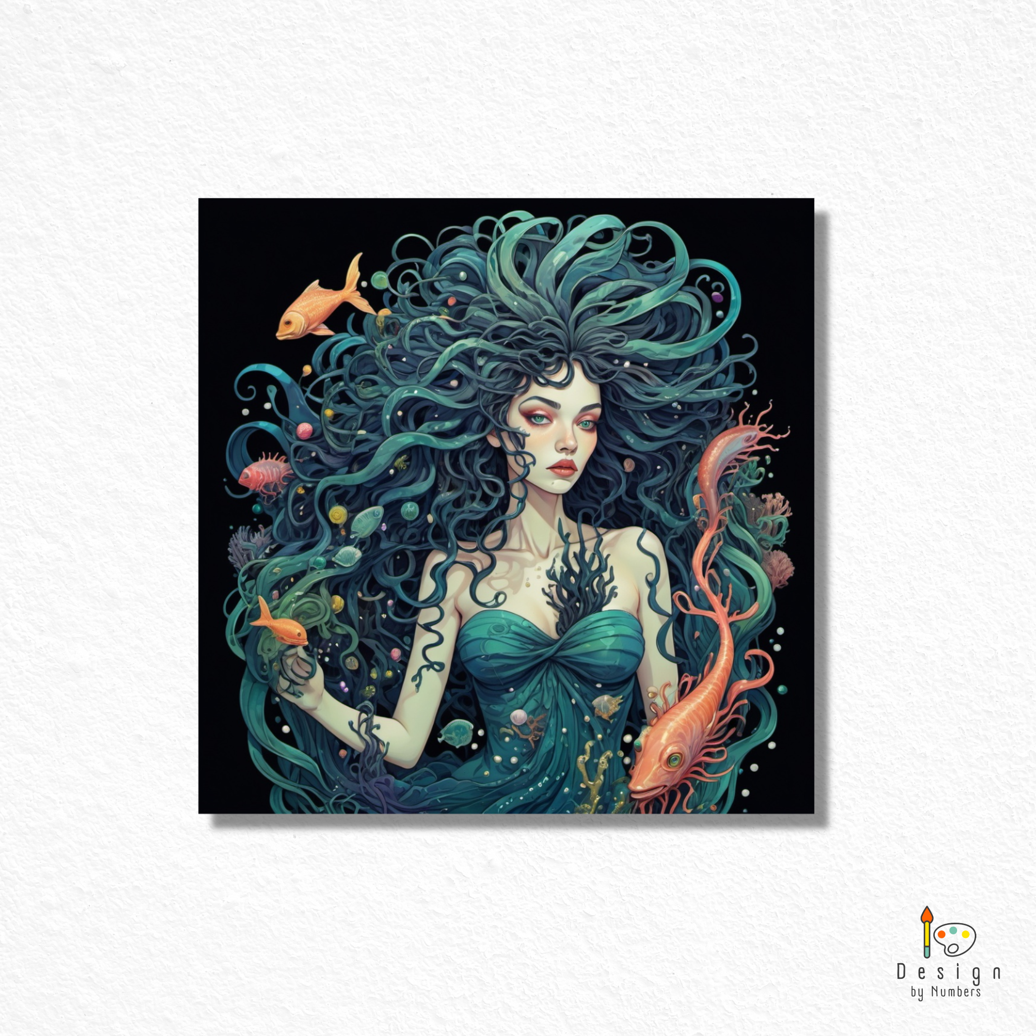 Medusa of the Deep- Paint By Numbers